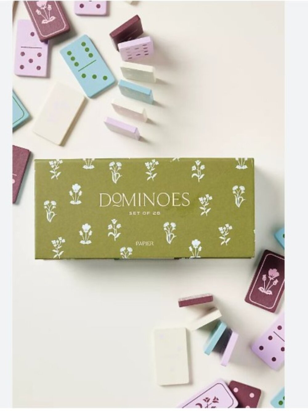Anthropologie x Papier Dominoes Set - NWT